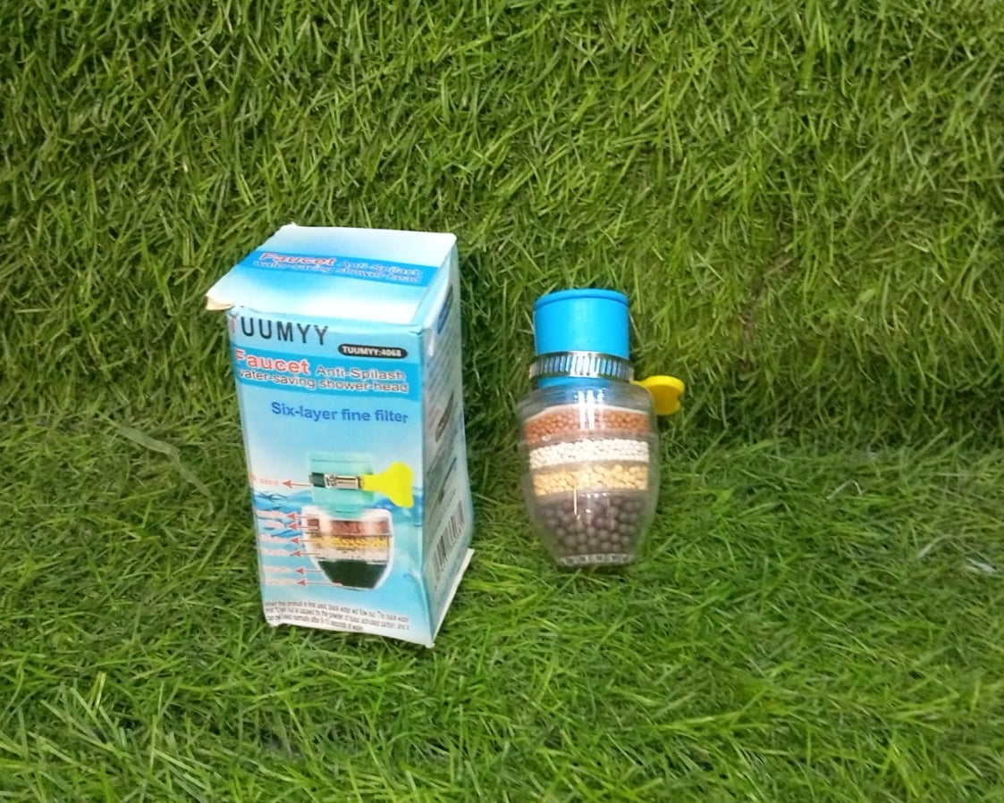 Universal faucet filter for clean water