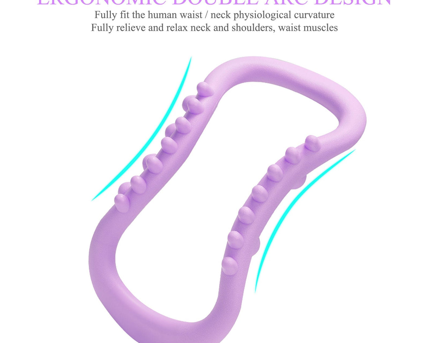 Portable magic circle Pilates ring for fitness.