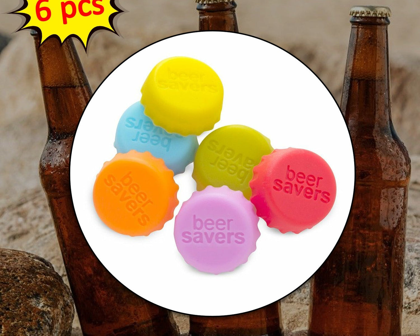 Assorted beer caps
