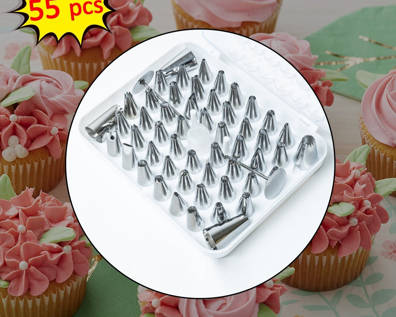 Pastry decoration nozzles