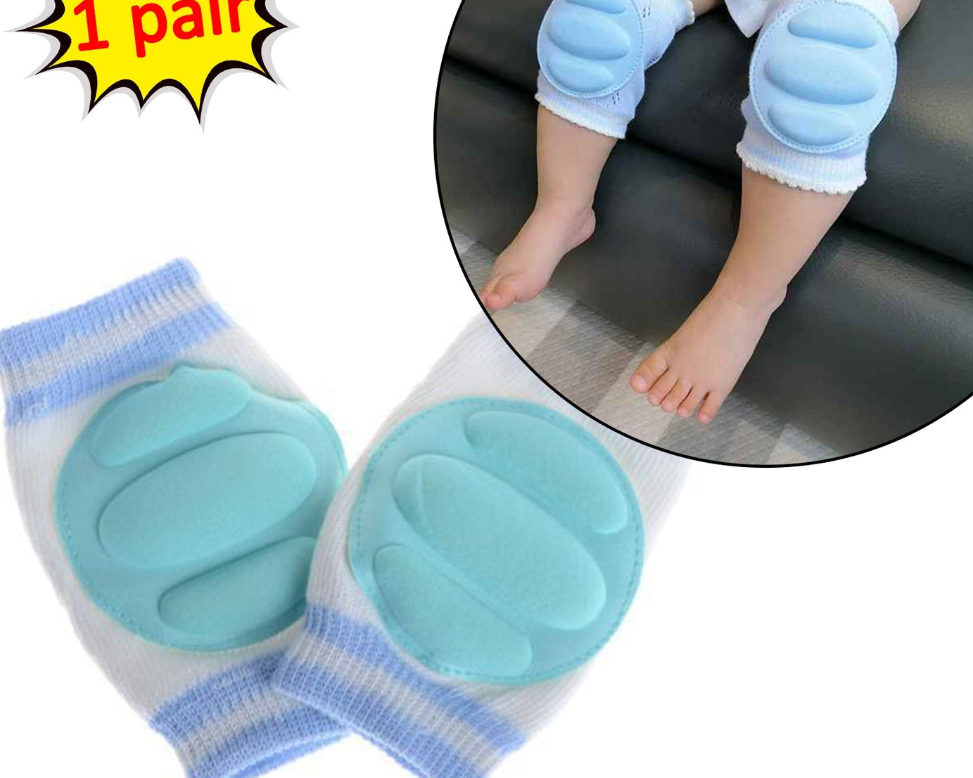 Adjustable knee protectors for children