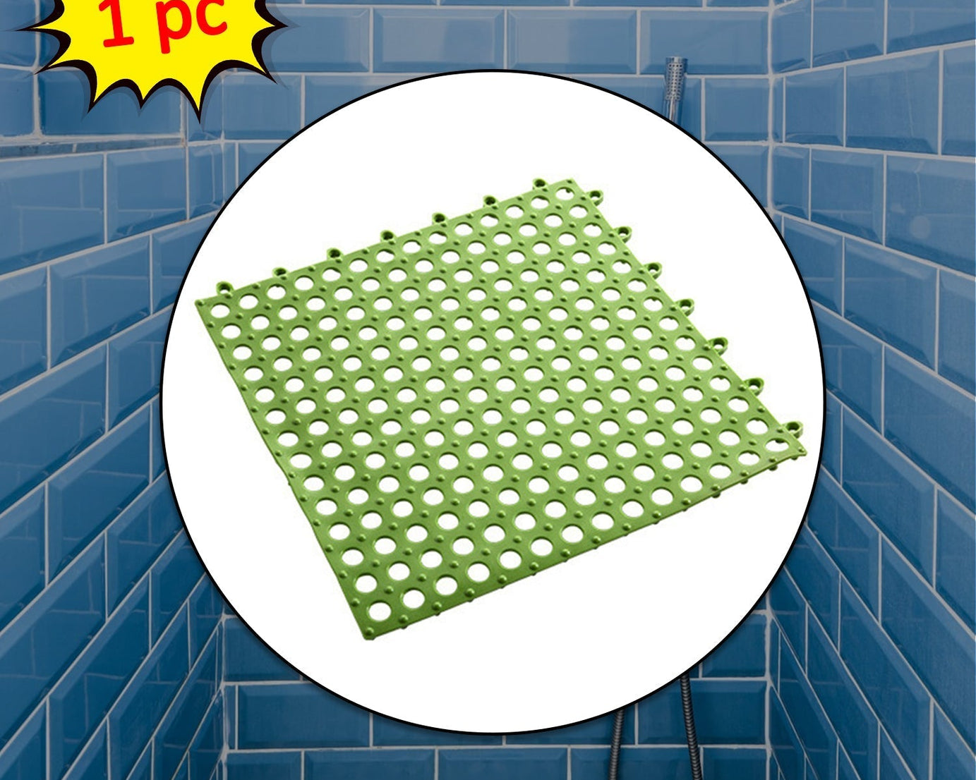 Anti-slip mat for bathrooms and toilets to avoid accidents