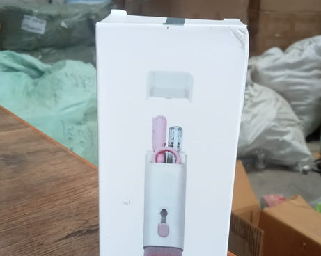 7 in 1 Electronic Cleaner kit, Cleaning Kit for Monitor Keyboard Airpods, Screen Dust Brush Including Soft Sweep, Swipe, Airpod Cleaner Pen, Key Puller and Spray Bottle   02