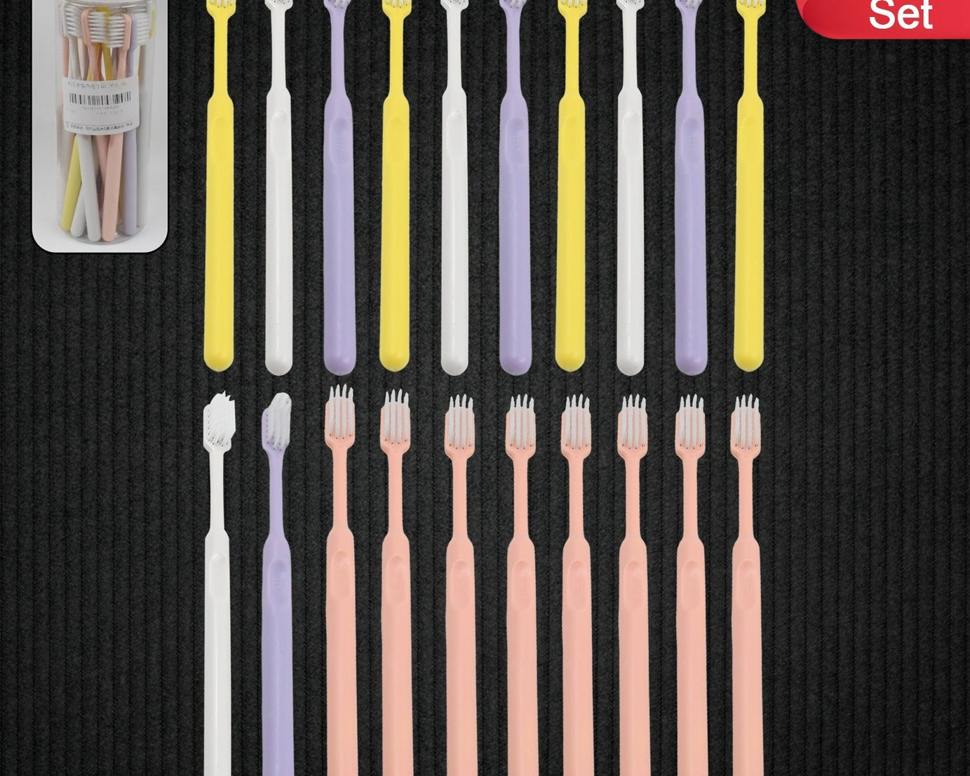 toothbrush set bottle