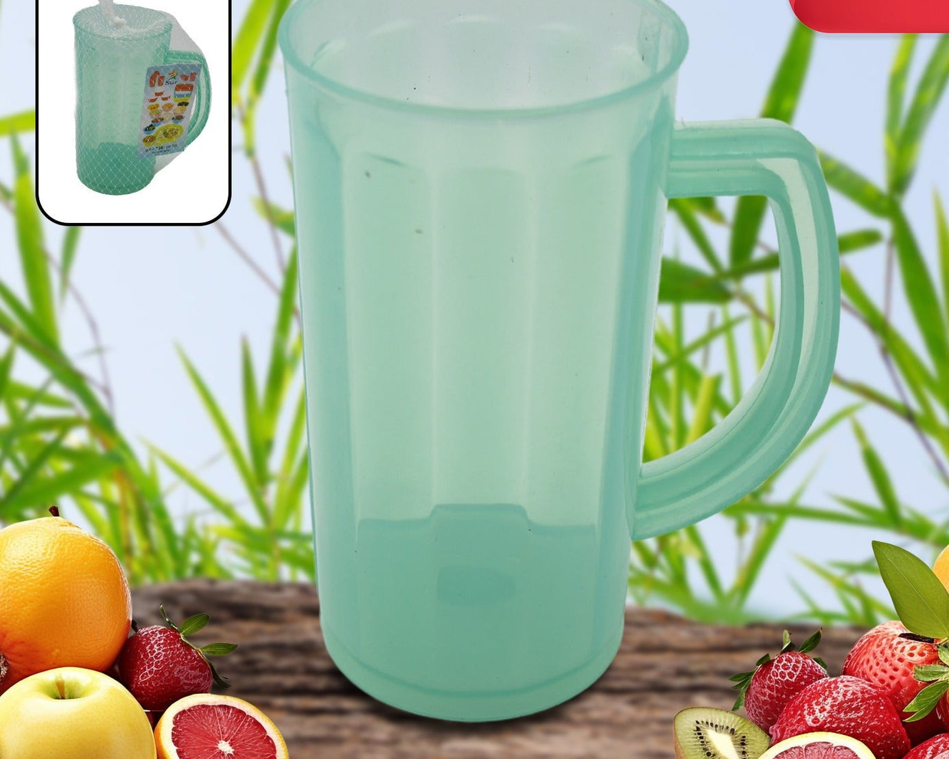 Plastic Coffee Mug With Handle Used for Drinking and Taking Coffees and Some Other Beverages in All Kinds of Places for Kitchen, Office, Home Dishwasher Safe(1 pc)