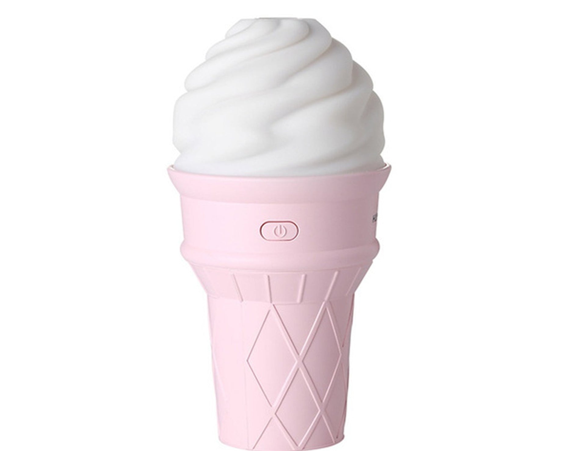Ice Cream Design LED Humidifier for Freshening Air & Fragrance (Multicoloured)