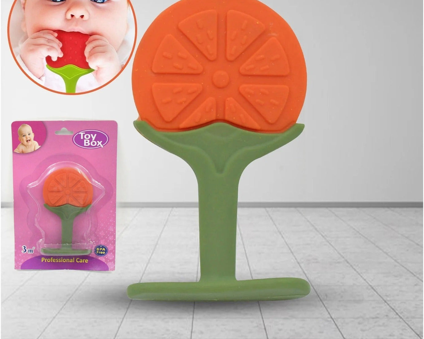 Colorful teether toy