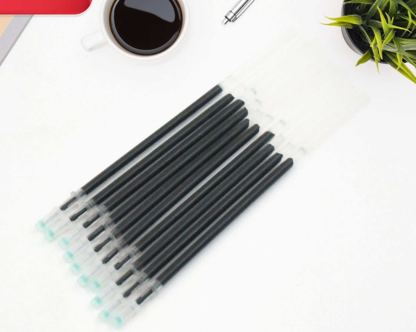Black Pen Refill All Round Ball Pen Refill Smooth Writing Pen Refill all Pen Suitable