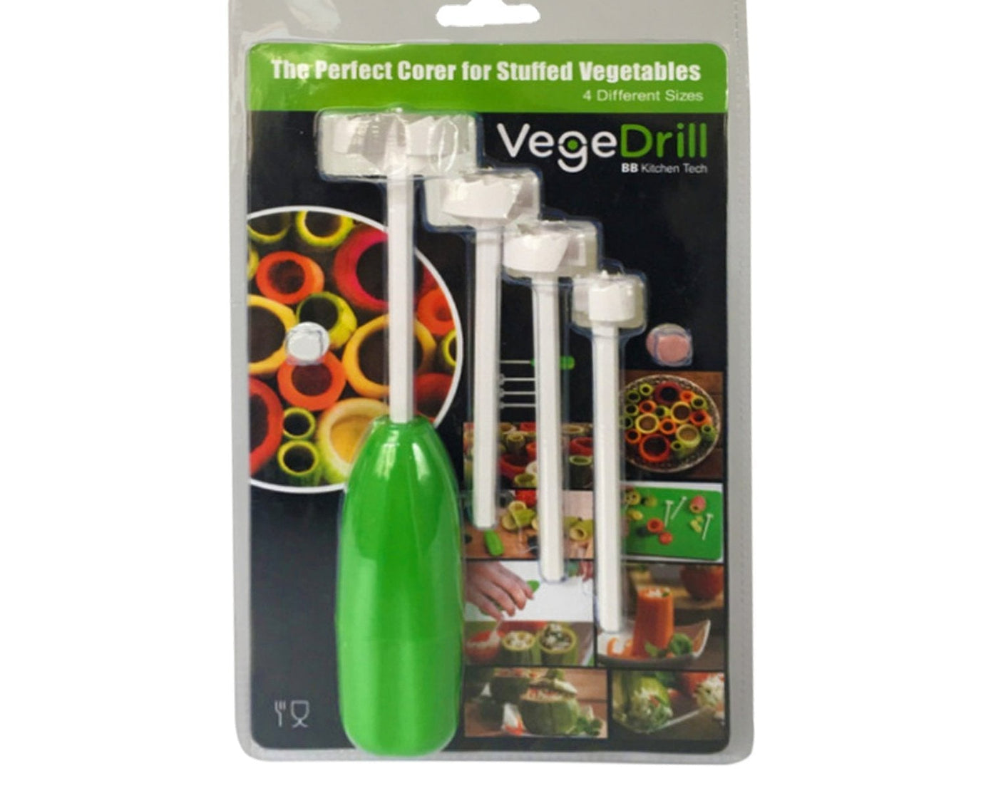 Veg Drill Vegetable Spiralizer Digging for Stuffed Vegetables