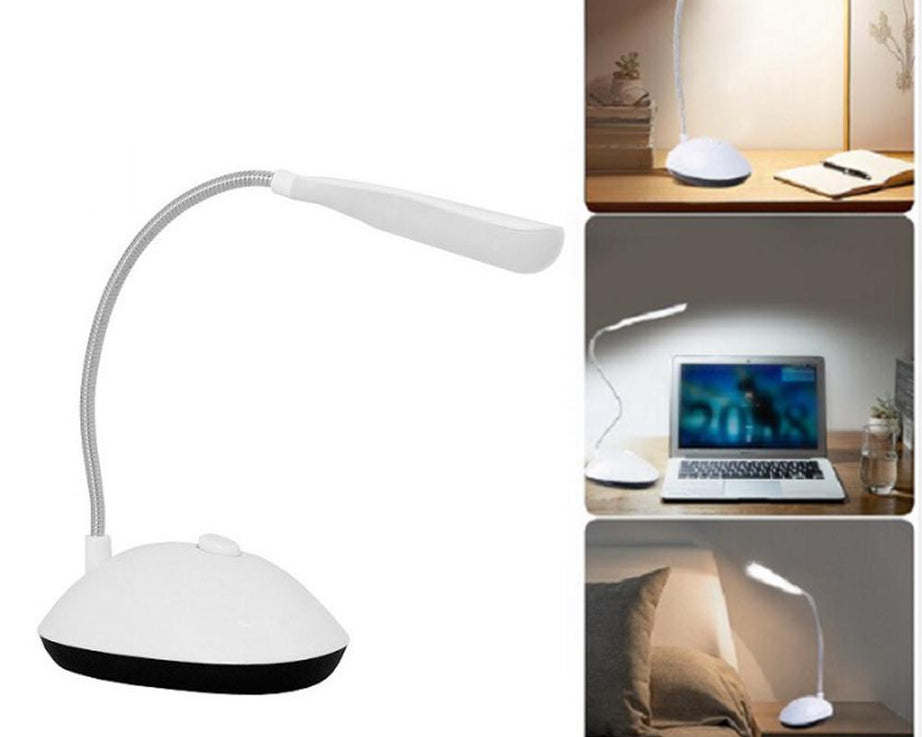 Adjustable LED desk lamp with touch control