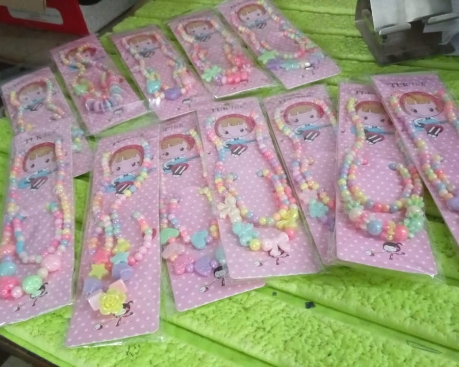 Pearl Pendant Necklace Bracelet Ring (2 Pc Set)