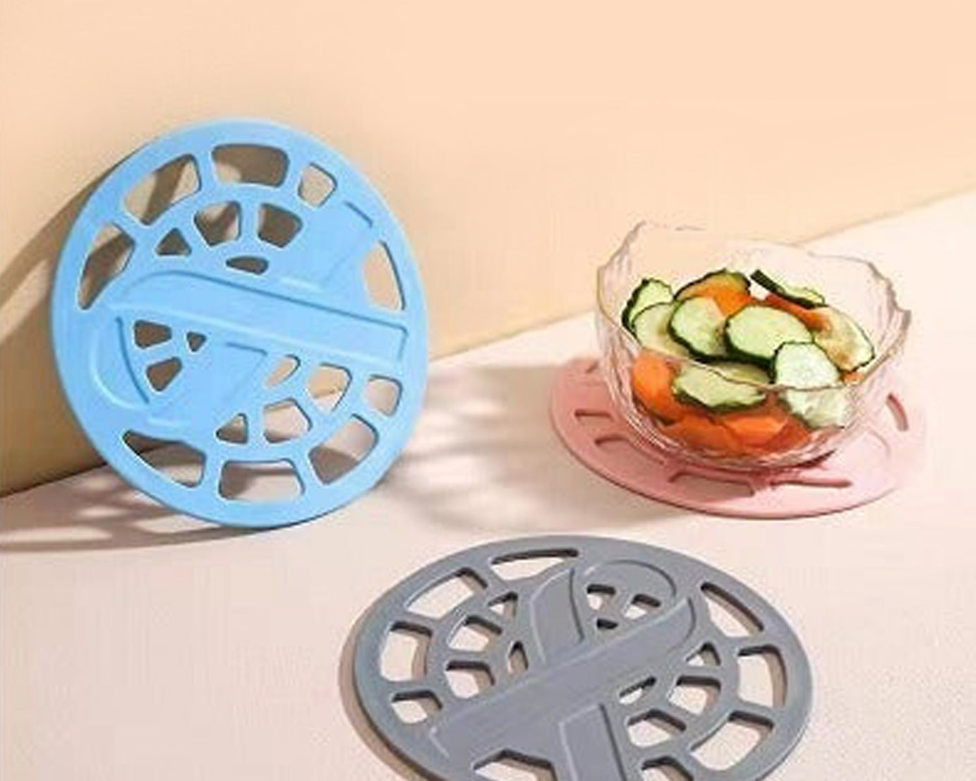 Silicone coaster for kitchen