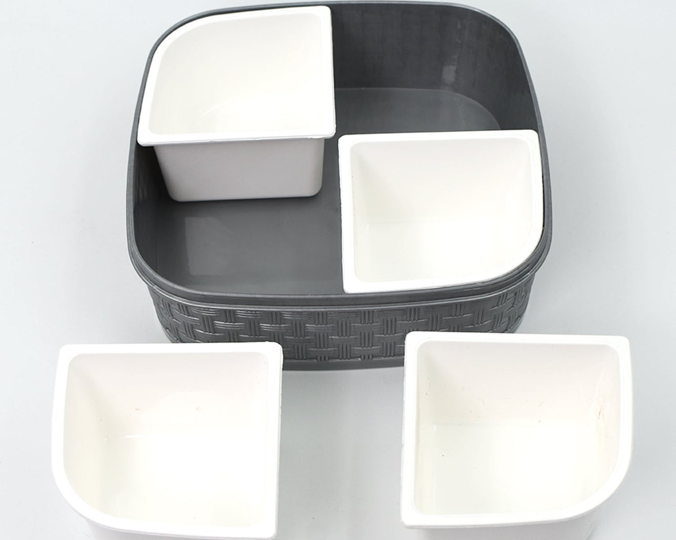 Close-up of assorted dry fruit chocolates in a box.