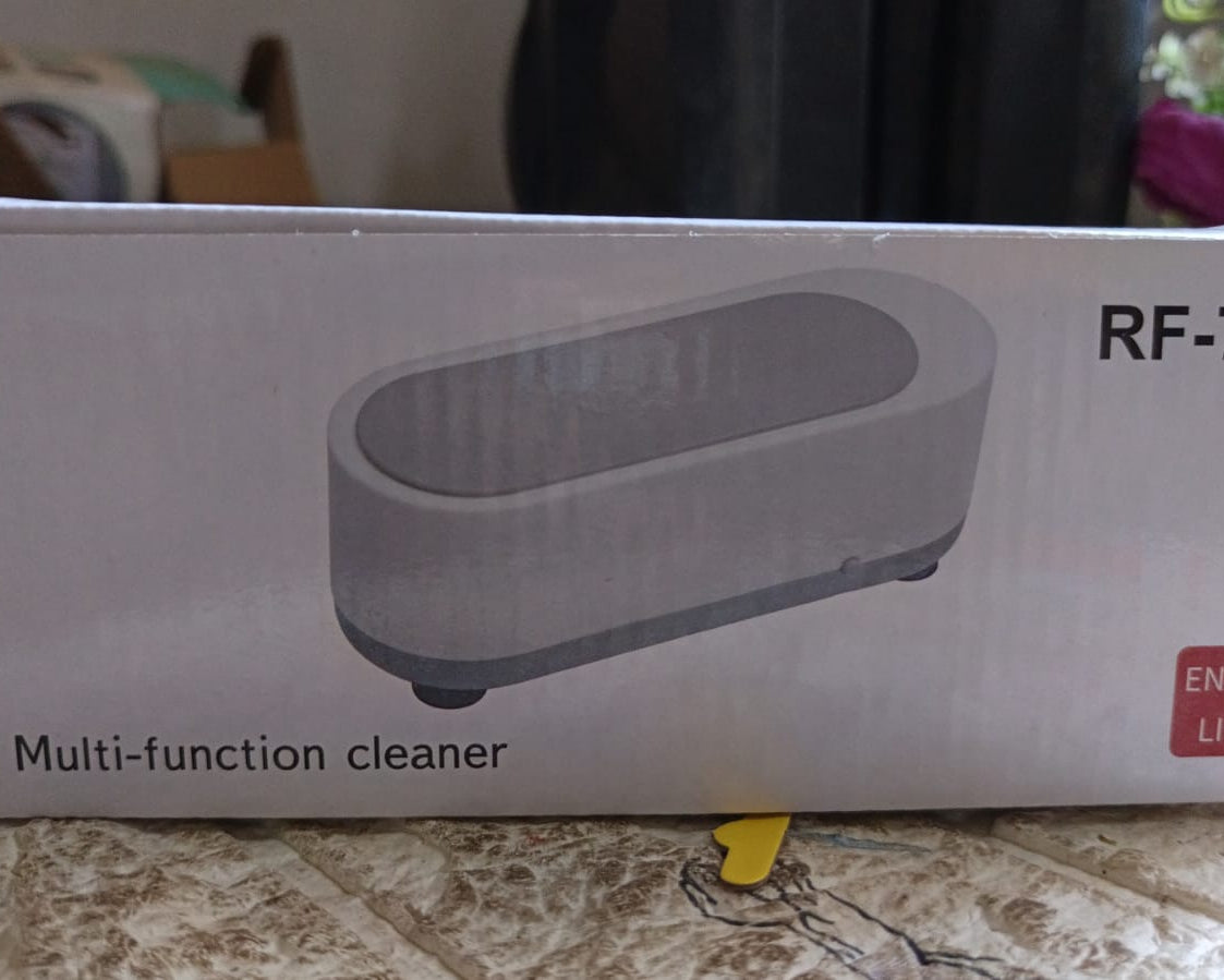 Ultrasonic Jewllery, Cleaner, Ultrasonic Cleaning Machine, Portable jewellery Cleaning Mchine For Jewellery, Ring, Silver, Retainer, Glasses, Watches, Coins, High Frequency Vibration Machine (Battery Not Included)