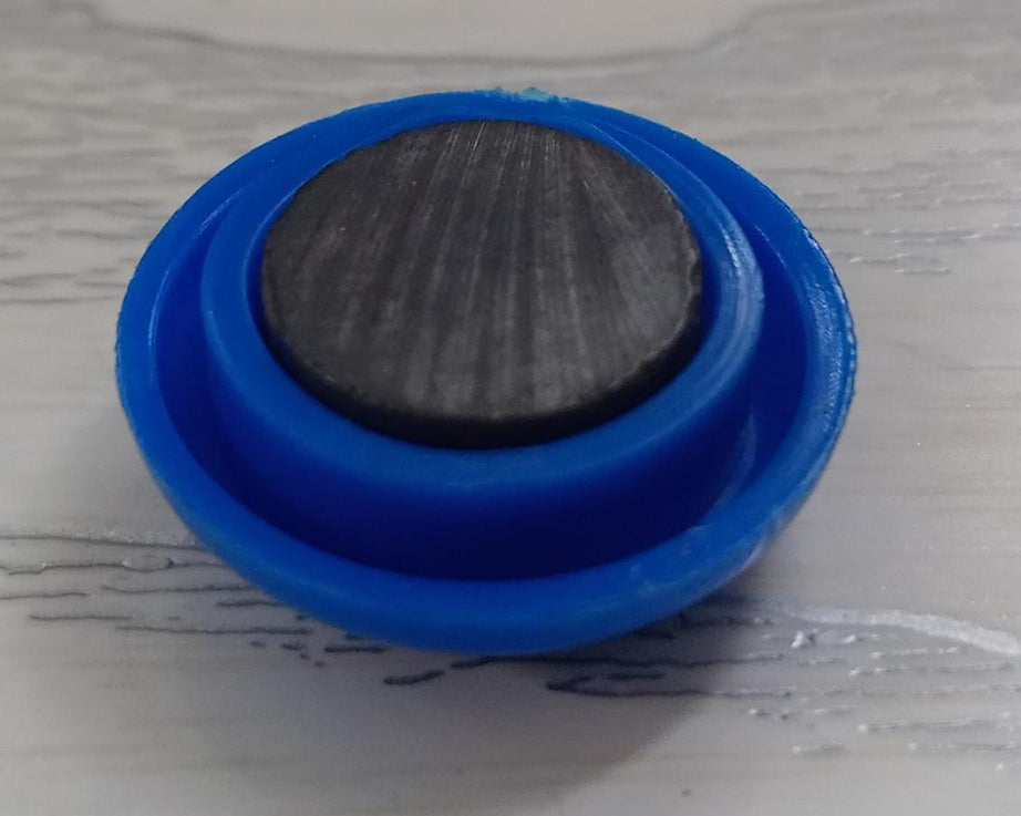 White Board Magnetic Particle Circle 2cm Color Magnetic Nail Household Teaching Magnet Strong Plastic Magnetic Buckle (Pack of 200pc)