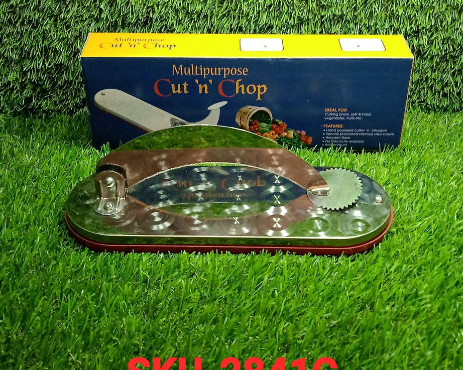 Steel cutter for meat and vegetables