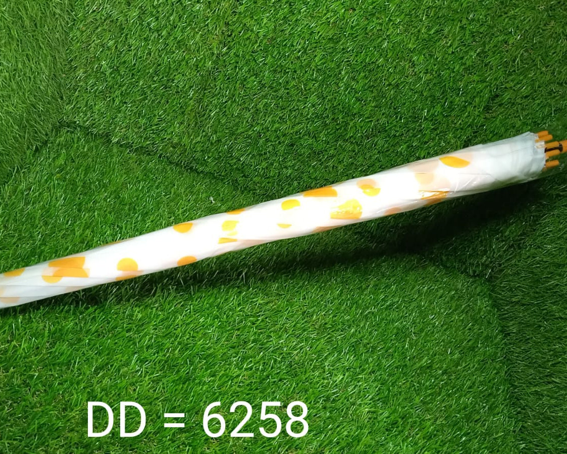 Multicolor umbrella with dot design