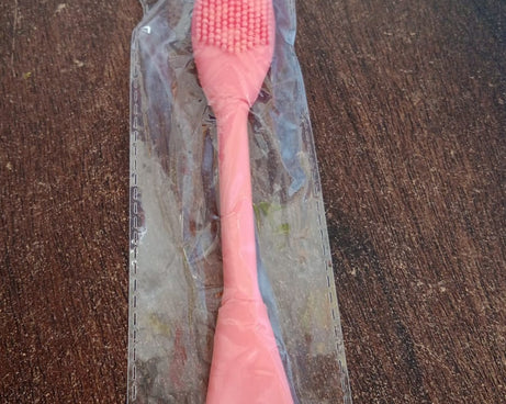 2 In 1 Double-headed Silicone Face Mask Brush (1 Pc)