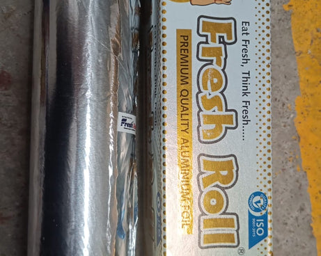 Premium Quality Food Grade Aluminum Foil Roll Heavy Duty Non Stick Thick Aluminum Foil Sheet Baking Grilling Tool 72Mtr (1Pc)