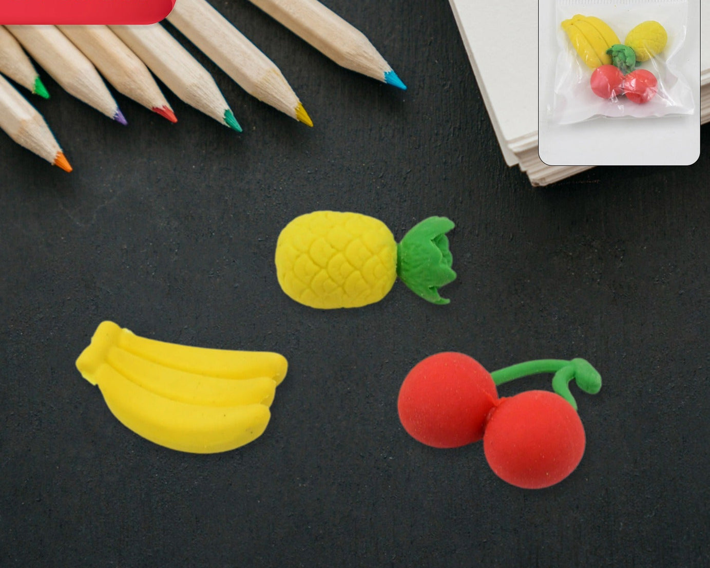 3 Pcs Set Eraser