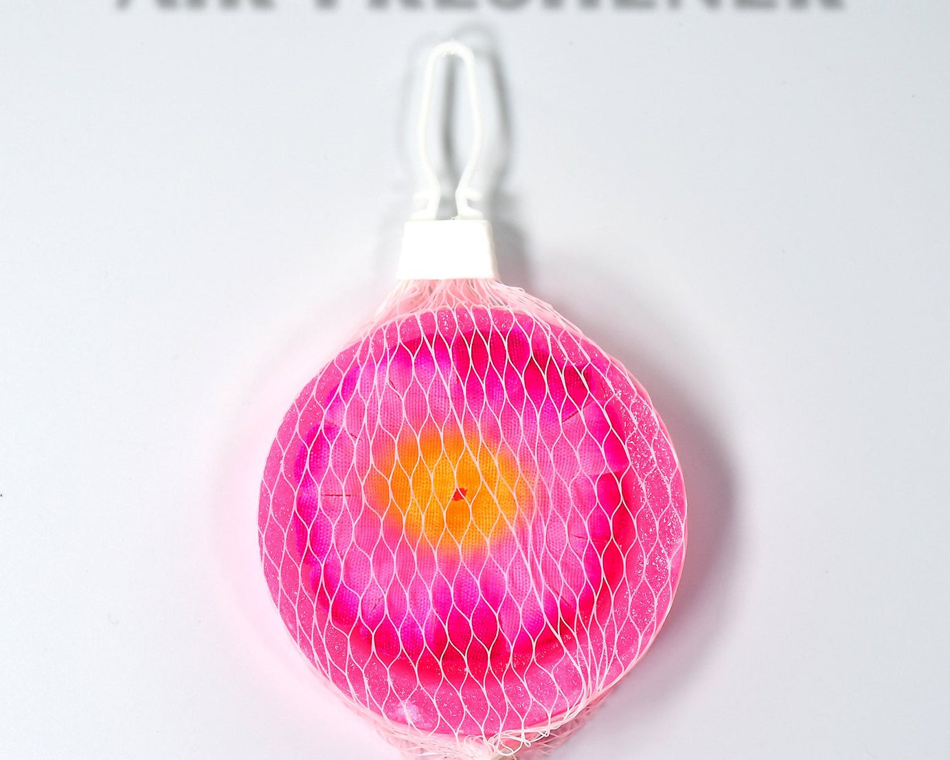 Flower-scented air freshener block for toilet use