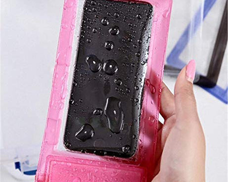 Waterproof mobile pouch for 6.2-inch phones.