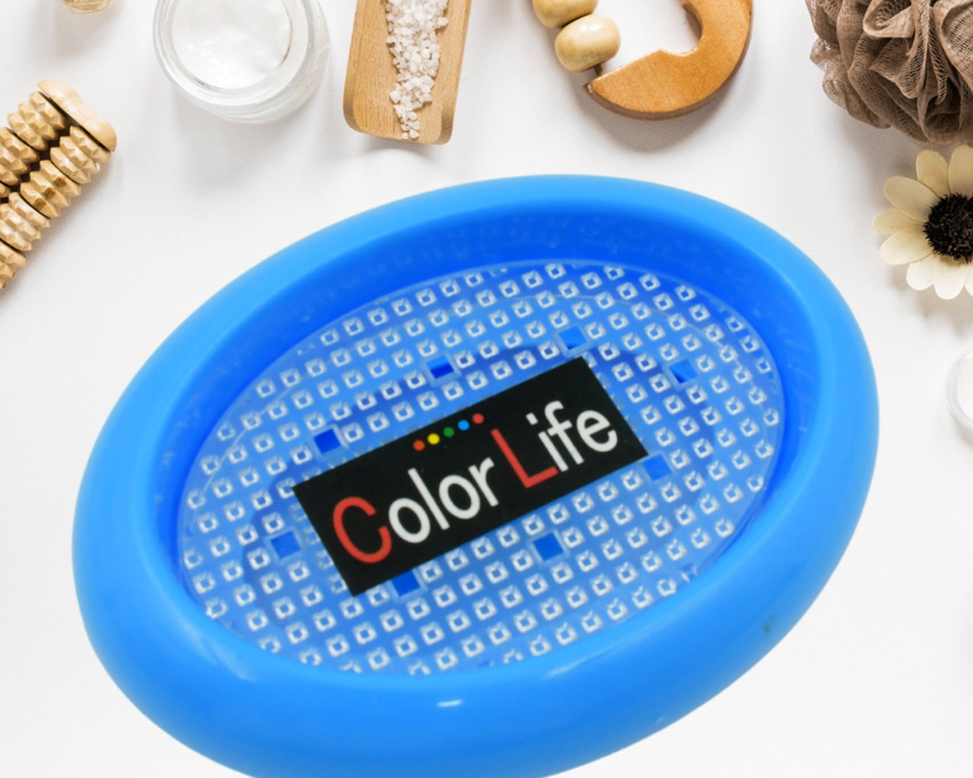 Bathroom Accessories Plastic Soap Case / Soap Dish / Soap Stand, Plastic Soap Case Soap Holder Soap Dish For Bathroom Kitchen Sink (Oval / Heart Shape Soap case / 1 pc )