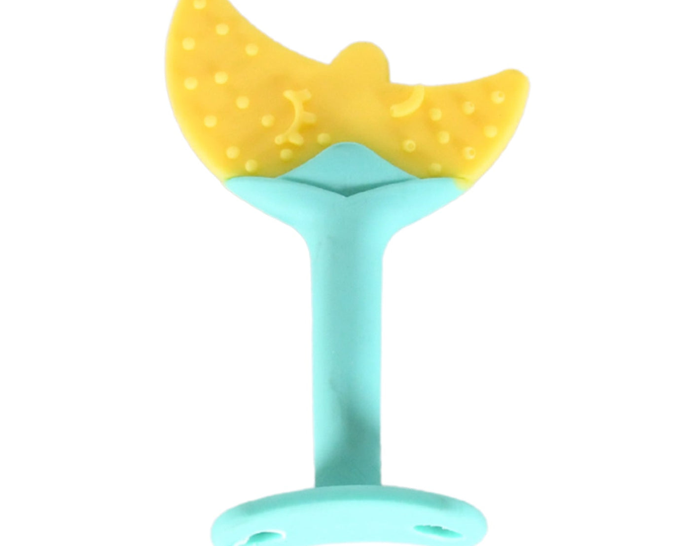 Baby Silicone Teether, Fruit Teether for Toddlers,100% Food Grade Silicone Teether, Non-Toxic & Latex Free Suitable for Kids Above 3 Months Sunflower, Moon Shape(1 Pc)