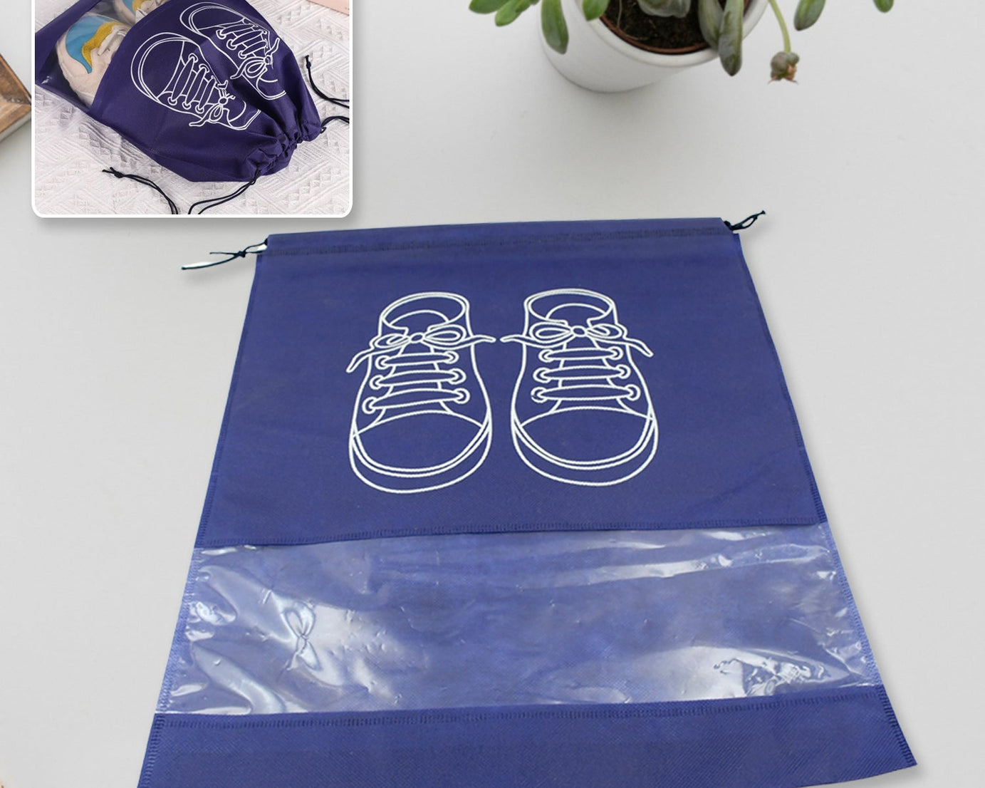 Beach Bag Shoes Storage Bag (1 Pc  / Mix Color)