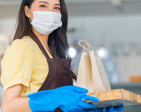 2 Pair Large Blue Gloves For Different Types Of Purposes Like Washing Utensils, Gardening And Cleaning Toilet Etc.