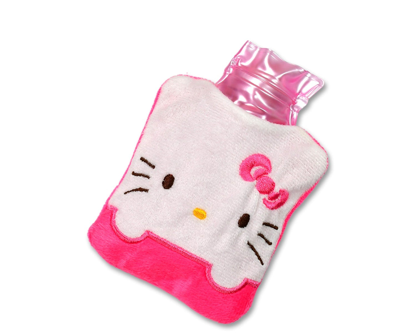 Pink Hello Kitty Small Hot Water Bag with Cover for Pain Relief