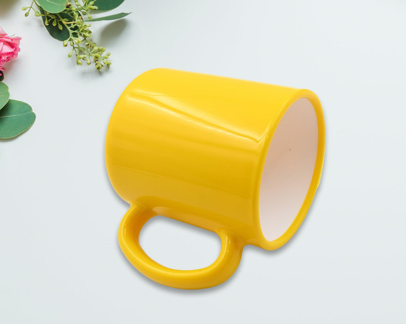 Mix Design & Color Coffee Mug With Spoon and box packing, Design Coffee Mug Used for Drinking and Taking Coffees and Some Other Beverages in All Kinds of Places (1 pc)