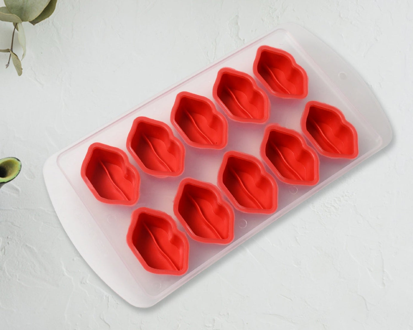 Silicone Mold Ice Cube Tray Creative Sweet Multi Type Ice Tray Buckets, Ice Cube Trays Multi Fruit Shape Ice Tray (1 Pc)