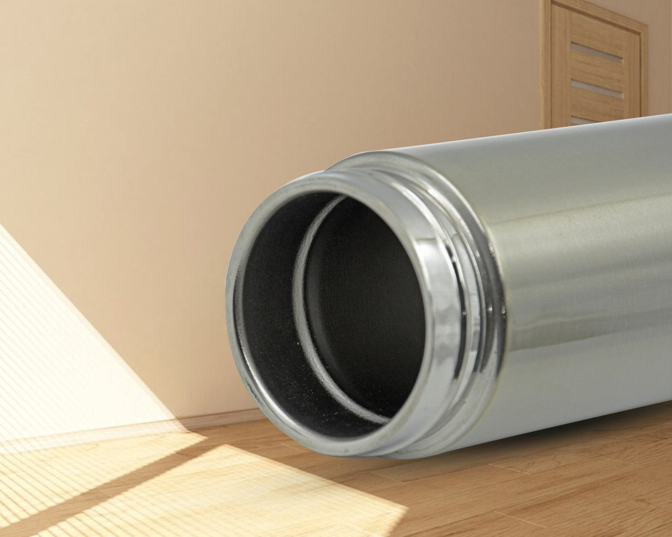 12517 Vacuum Insulated Stainless Steel Flask, Water Beverage Travel Bottle, BPA Free, Leakproof, Portable For office/Gym/School (1 Pc)