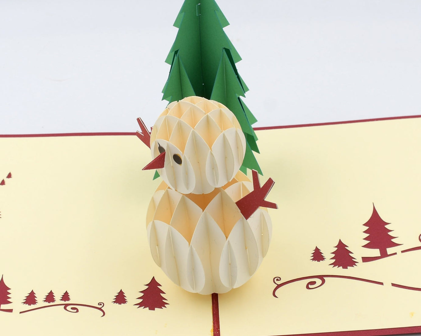 3D Pop-Up Greeting Card (1 Pc): Birthday, Love, Christmas