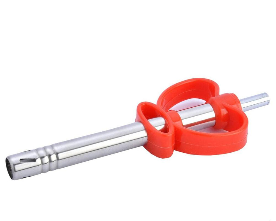 Sturdy electric gas lighter with a heart-shaped handle, ideal for safe and quick ignition.
