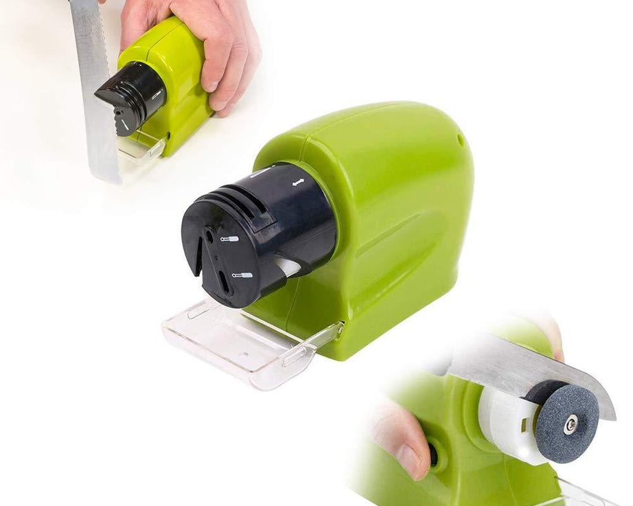 Rechargeable knife sharpener