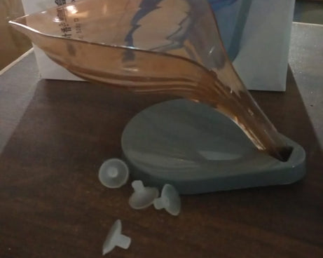 Plastic Leaf Shape Soap Box, Soap Holder (1 Pc / With Color Box)