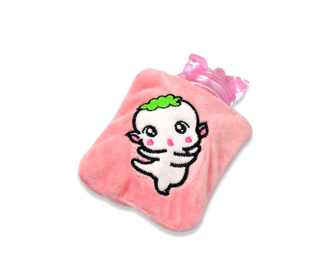 6532 Pink Cartoon small Hot Water Bag with Cover for Pain Relief, Neck, Shoulder Pain and Hand, Feet Warmer, Menstrual Cramps.