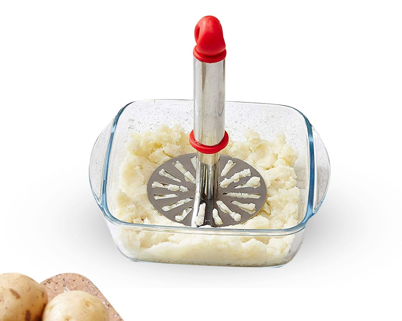 Stainless steel potato Pau Bhaji masher