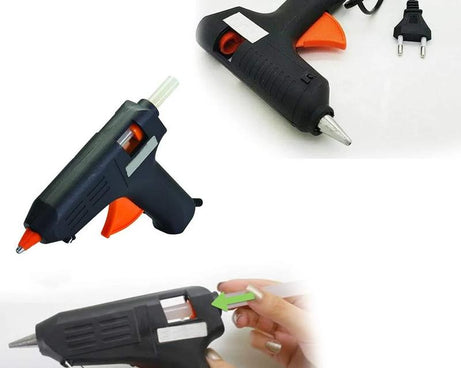 40 watt glue gun for quick and easy adhesive work.