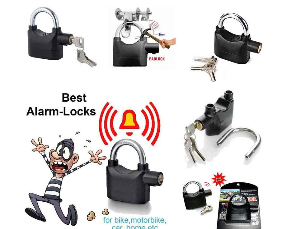 Anti Theft Security Pad Lock with Smart Alarm