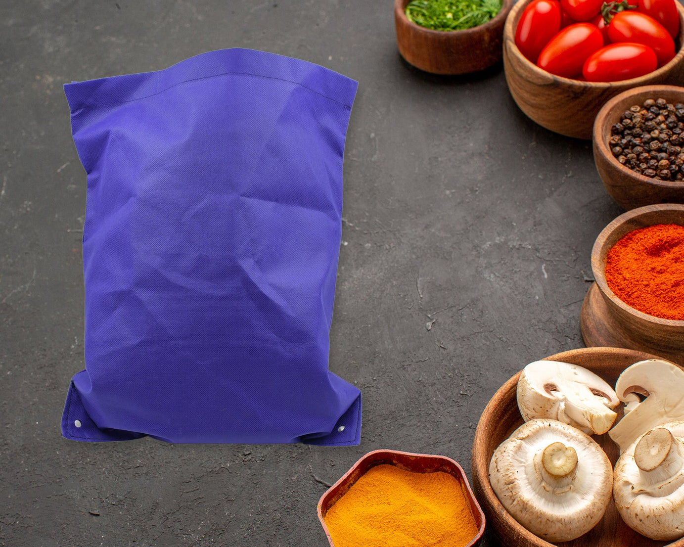 REUSABLE SMALL SIZE GROCERY BAG SHOPPING BAG WITHOUT HANDLE,