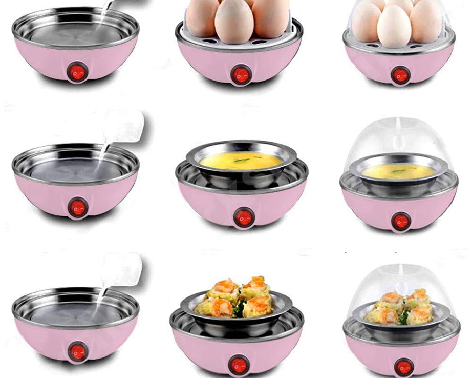 Egg Boiler / Poacher / Cooker / Electric Steamer (1 Layer)