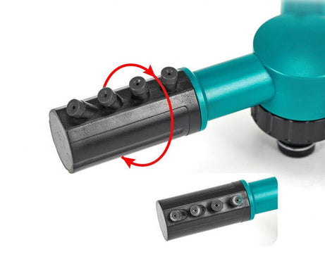 Easy-to-use rotating sprinkler for garden and lawn care