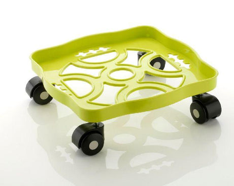 Plastic trolley for gas cylinders