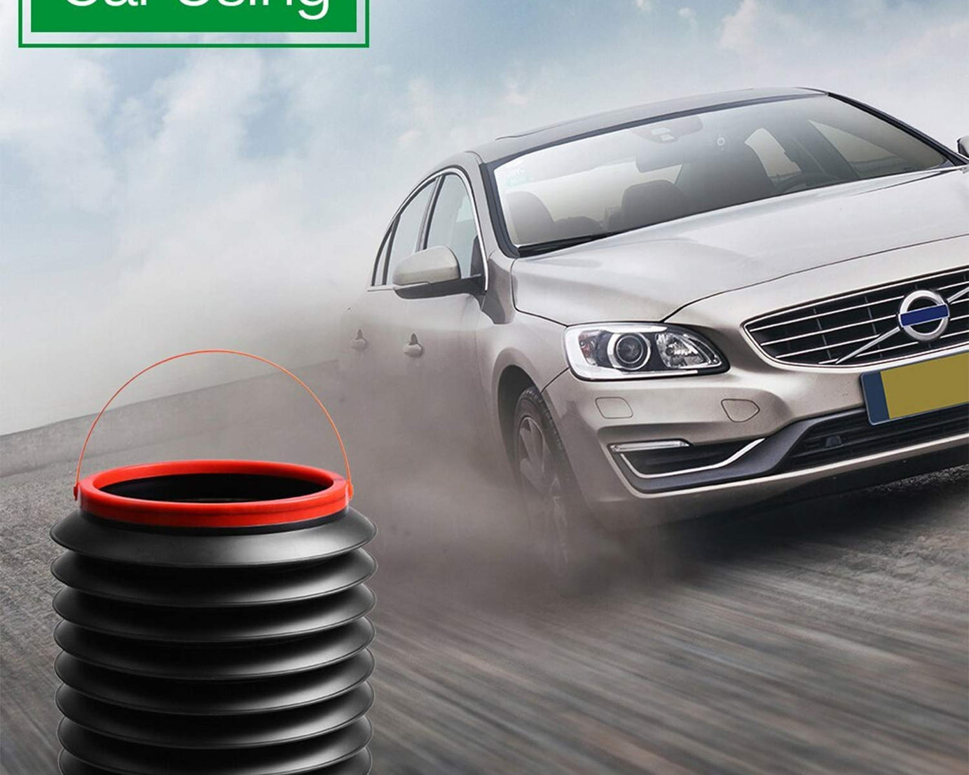 Foldable Storage Bucket , Water Container & Dustbin Multiuse Bucket For Home , Car & Kitchen Use Bucket