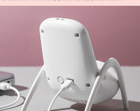 Portable Mobile Phone Holder Fan  Personal Fan Multi- Function Fan Handheld Charging Fan (Battery Not Include)
