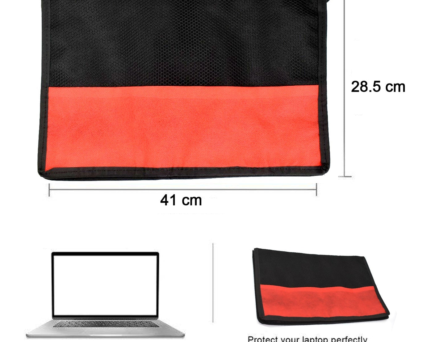 Laptop cover bag with protective padding, ideal for travel