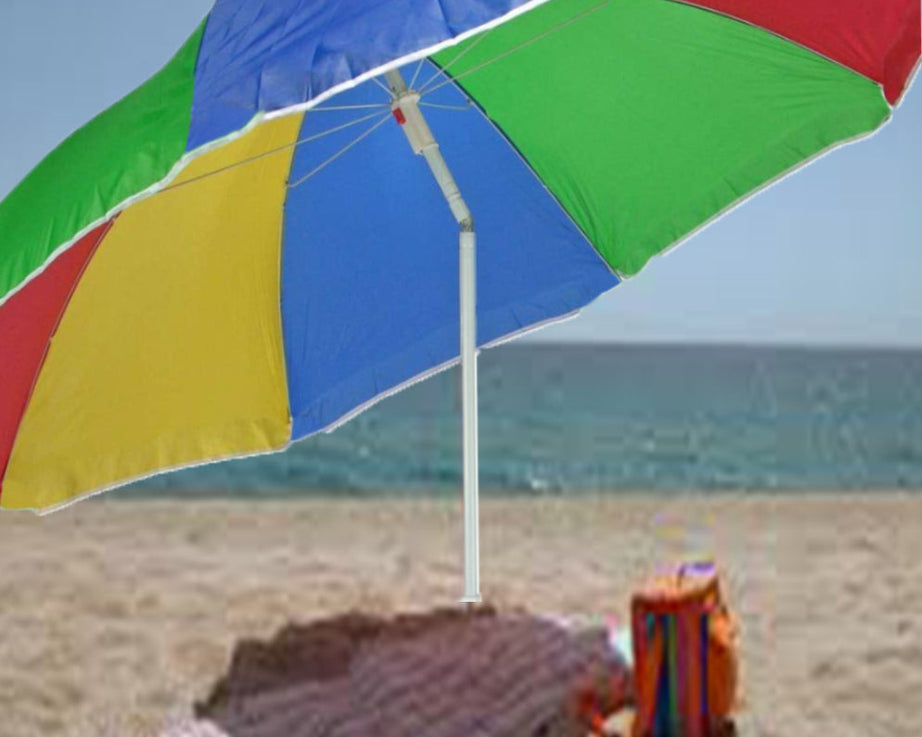 Sun Protection Water Proof Fabric Polyester Garden Umbrella for Beach, Lawn